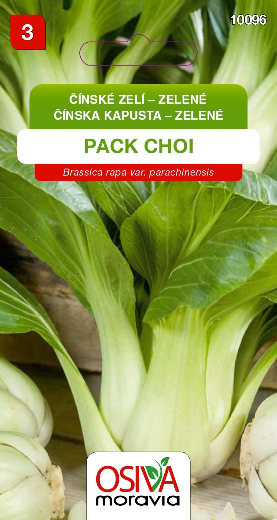 Čínské zelí (Pak Choi) - zelené