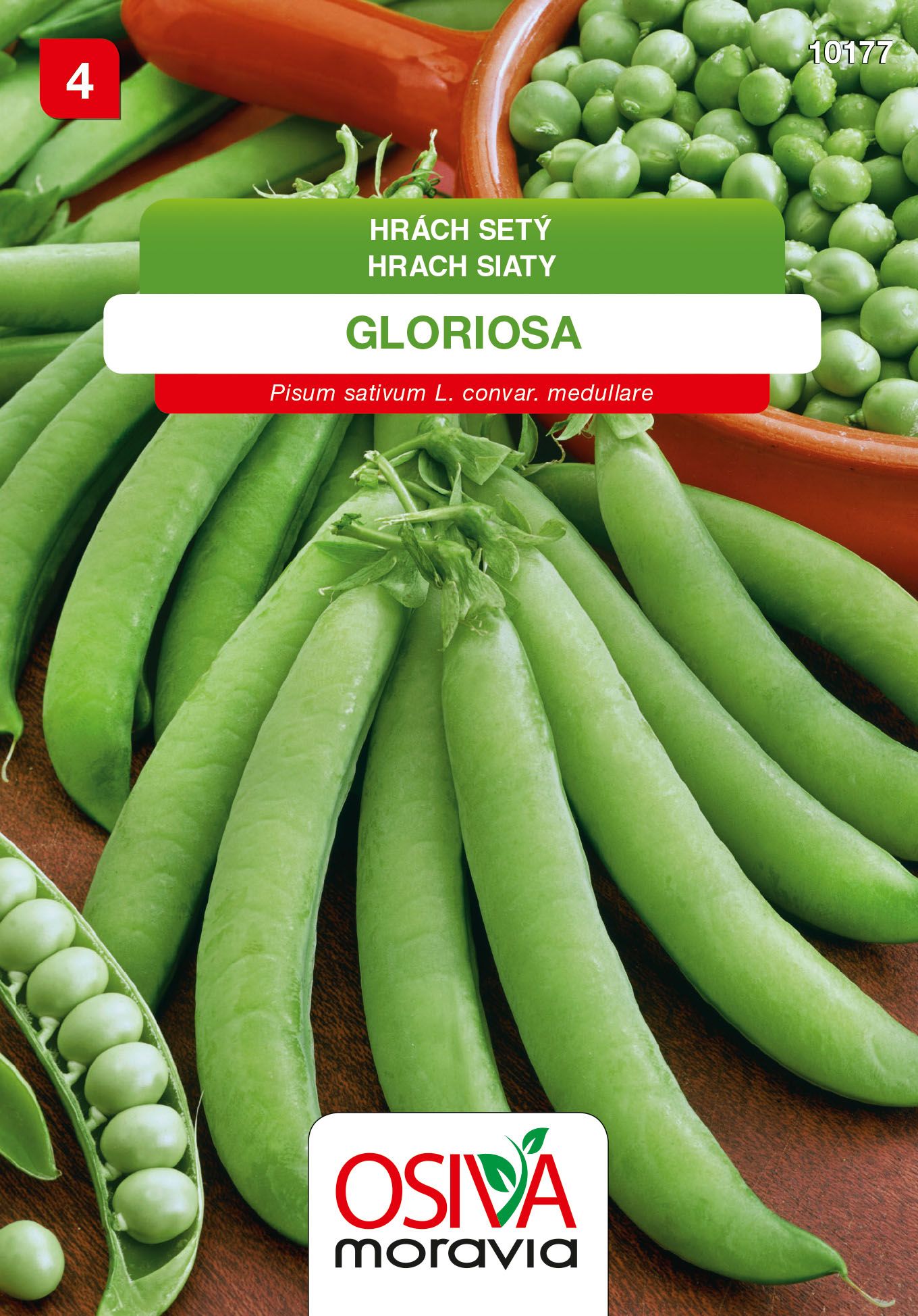 Hrách zahradní - Gloriosa