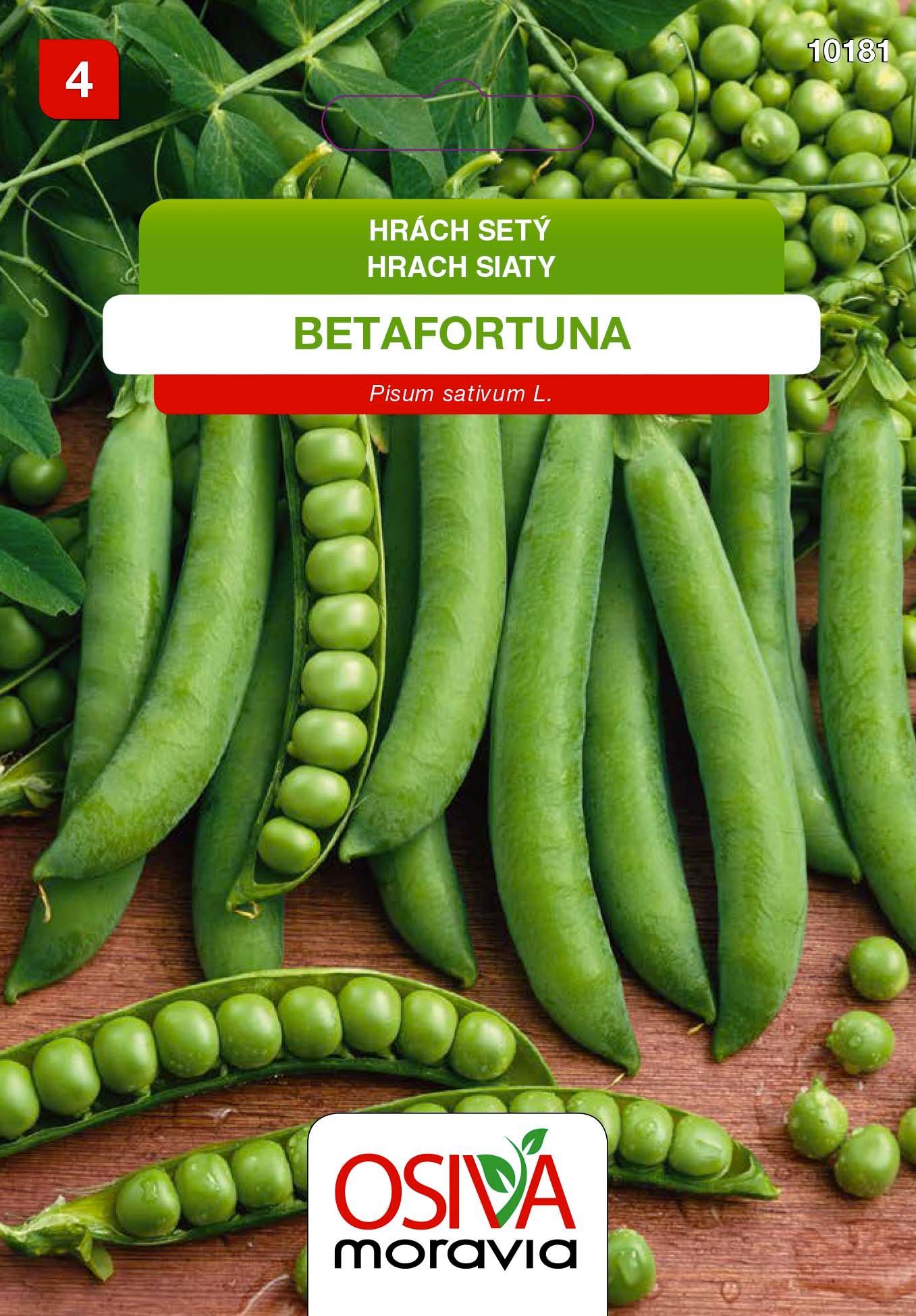 Hrách zahradní - Betafortuna