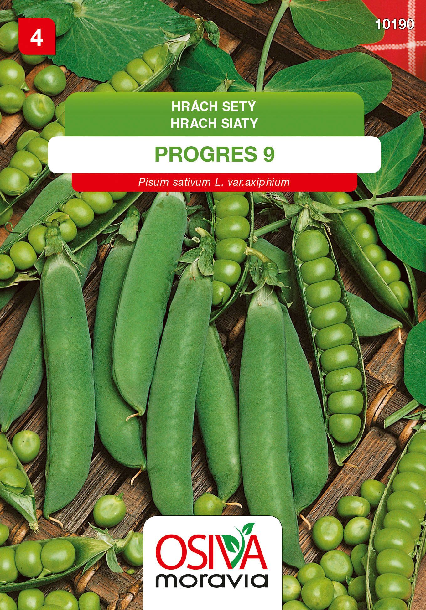 Hrách zahradní - Progres 9