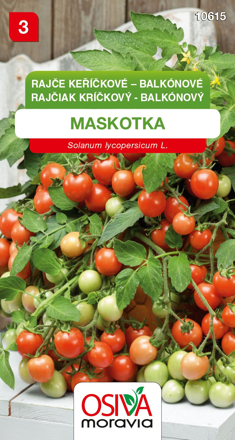 Rajče keříčkové balkónové - Maskotka