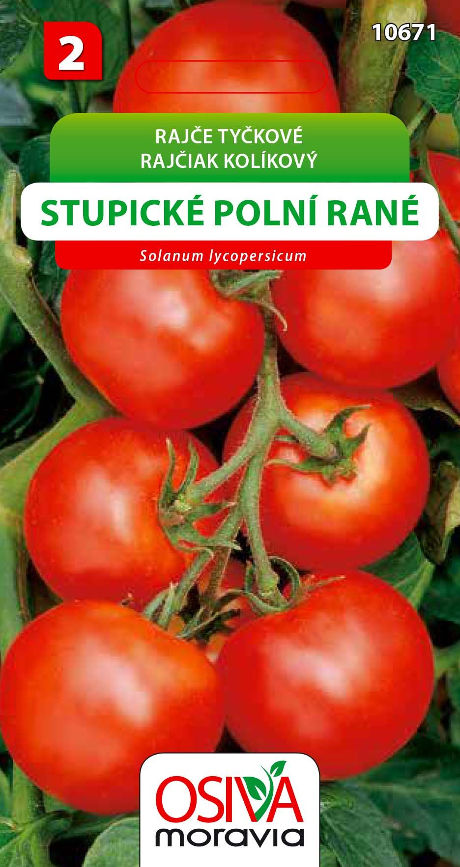 Rajče tyčkové - Stupické polní rané