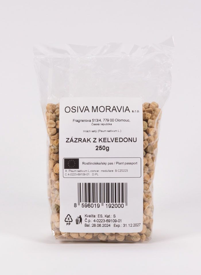 Hrách zahradní - Zázrak z Kelvedonu (250g)