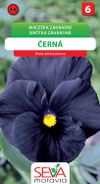 Maceška zahradní - černá