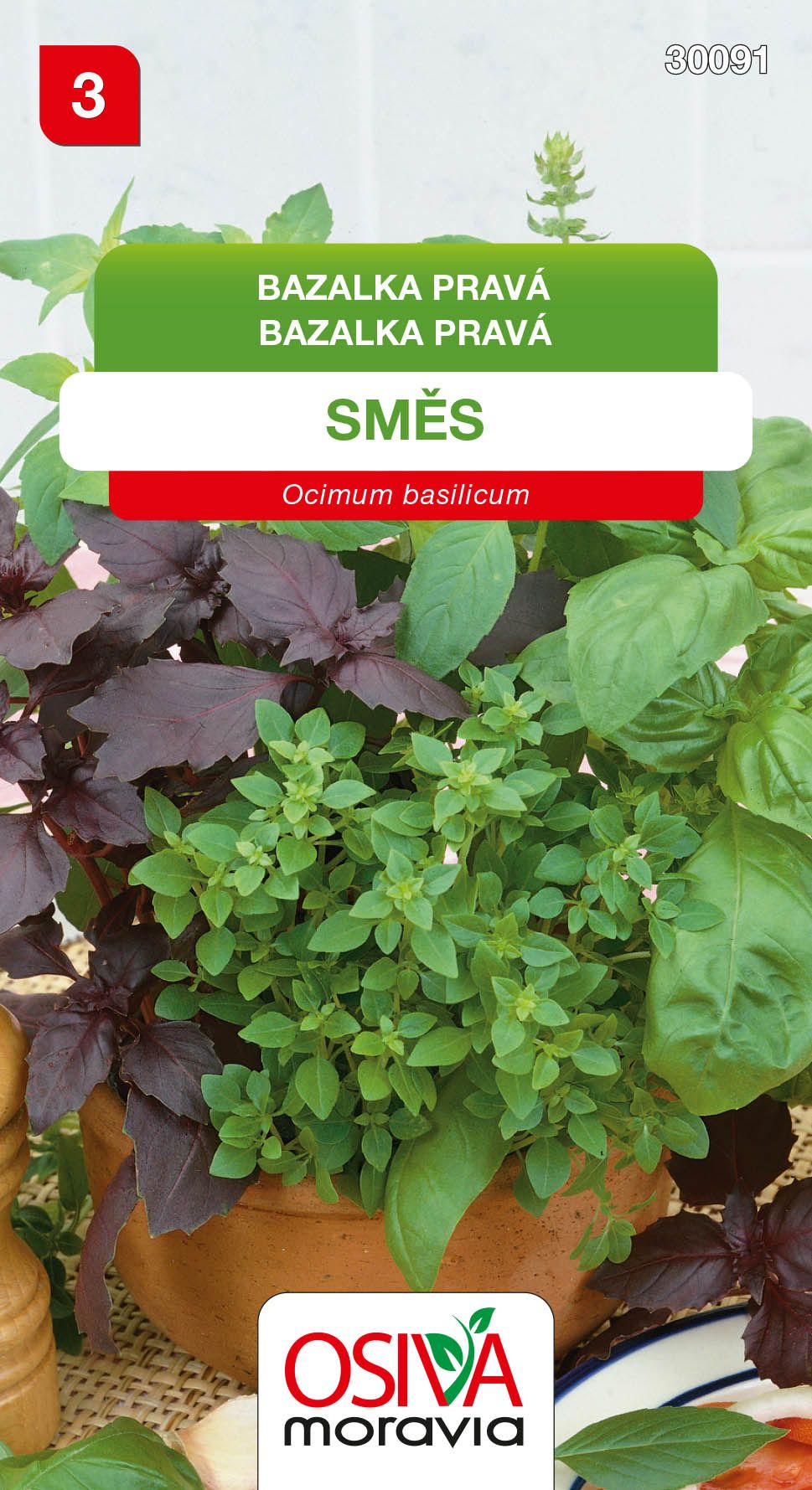 Bazalka pravá - směs odrůd